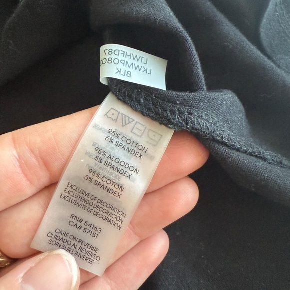 Karl Lagerfeld Black Graphic T-Shirt - Picture 3 of 4